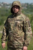 Мужская летняя Куртка Twill мультикам с липучками под шевроны M - изображение 5