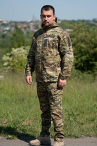 Мужская летняя Куртка Twill мультикам с липучками под шевроны XL - изображение 7