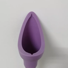Портативний пісуар силіконовий з чохлом фіолетовий - зображення 3