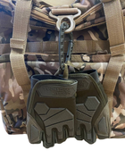 Перчатки тактичні KOMBAT UK Alpha Fingerless Tactical Gloves S 5060545657577 - зображення 9