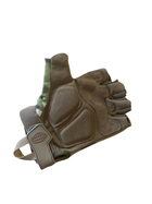 Рукавички тактичні KOMBAT UK Alpha Fingerless Tactical Gloves S 5060545657454 - изображение 4