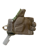 Рукавички тактичні KOMBAT UK Alpha Fingerless Tactical Gloves L 5060545657478 - изображение 5