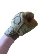 Рукавички тактичні KOMBAT UK Alpha Fingerless Tactical Gloves L 5060545657478 - изображение 9