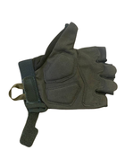 Рукавички тактичні KOMBAT UK Alpha Fingerless Tactical Gloves M 5060545657584 - изображение 4