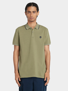 Koszulka polo męska Timberland TB0A26NF M Khaki (194902914142) - obraz 1