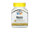 Биотин 21st Century "Biotin" витамин B7, 10000 мкг (360 таблеток)(668906832)