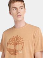 T-shirt męski bawełniany Timberland TB0A5UEK S Beżowy (194903977122) - obraz 4