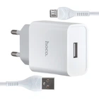 СЗУ Hoco C81A Asombroso single port charger (Micro) (EU) White