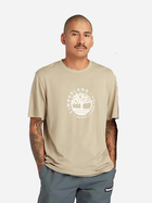 T-shirt męski Timberland TB0A65XS M Beżowy (196246864763)