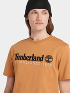 T-shirt męski bawełniany Timberland TB0A6SE1 M Beżowy (194112901857) - obraz 4