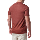 Футболка тактическая потоотводящая 5.11 Tactical PT-R Charge Short Sleeve Top 2.0 2XL Spartan Heather - изображение 2