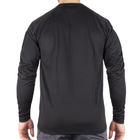 Футболка с длинным рукавом быстросохнущая TACTICAL LONG SLEEVE SHIRT QUICKDRY L Black - изображение 3