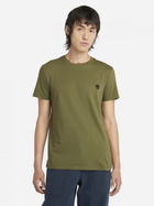 T-shirt męski bawełniany Timberland TB0A2BPR L Khaki (194902950973) - obraz 1