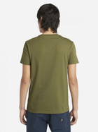 T-shirt męski bawełniany Timberland TB0A2BPR L Khaki (194902950973) - obraz 2