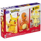 Klocki konstrukcyjne Mattel Mega Pokemon Kanto Region Trio 529 elementów (194735157716) - obraz 1