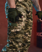 Армійські чоловічі штани на гумці Bandit 2XL піксель (11471) - зображення 7