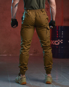 Армейские мужские штаны на резинке Bandit M койот (13933) - изображение 6