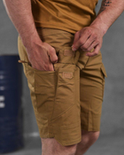 Тактические мужские шорты с удлиненными коленями 3XL койот (87459) - изображение 6