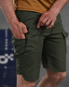 Тактичні чоловічі шорти з подовженими колінами L олива (87460) - зображення 5