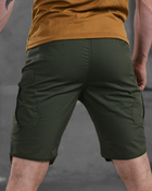 Тактичні чоловічі шорти з подовженими колінами L олива (87460) - зображення 6