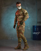 Тактический штурмовой костюм с наколенниками штаны+убакс XL мультикам (87530) - изображение 2