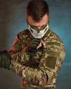 Тактический штурмовой костюм с наколенниками штаны+убакс 3XL мультикам (87530) - изображение 10