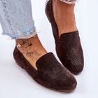 Loafersy damskie S.Barski Giovana 36 Brązowe (3095893832453) - obraz 6