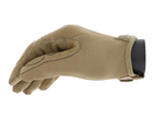 Тактичні рукавиці Mechanix Original Gloves Coyote Brown Size L - изображение 6