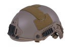 Шолом страйкбольний FMA Ballistic Memory Foam Helmet Replica Dark Earth Size M