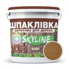 Шпаклевка для Дерева готовая к применению акриловая Skyline Wood махагон 1,5 кг.