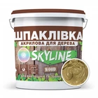 Шпаклевка для Дерева готовая к применению акриловая Skyline Wood дуб 1,5 кг.
