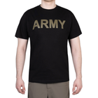 Футболка з малюнком Sturm Mil-Tec ARMY Black 2XL (11063002) - зображення 1