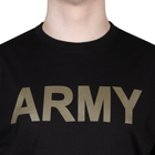 Футболка з малюнком Sturm Mil-Tec ARMY Black 2XL (11063002) - зображення 3