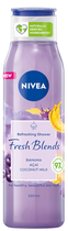 Гель для душу Nivea Fresh Blends Refreshing Shower освіжаючий Banana & Acai & Coconut Milk  300 мл (9005800348353) - зображення 1