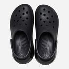 Chodaki damskie na wysokiej platformie Crocs Mega Crush 207988-001 38-39 (M6/W8) 24 cm Czarne (196265103683) - obraz 3