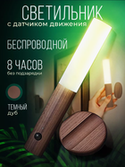 LED Лампа светильник с встроенным аккумулятором и датчиком движения ночник настенный Induction lamp UKC 850
