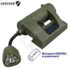 Ліхтар на шолом Night Evolution MPLS CHARGE Olive (LT-09-OD)