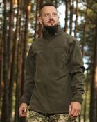 Куртка Vik-Tailor SoftShell с липучками для шевронов Olive 60 - изображение 8