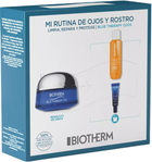 Zestaw do pielęgnacji twarzy Biotherm Blue Therapy Eyes Krem pod oczy 15 ml + Krem SPF 25 10 ml + Olejek oczyszczający 30 ml (8431240343831) - obraz 1