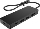 USB Hub HP USB-C Travel Hub G3 Black (86T46AA) - obraz 1