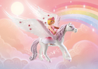 Zestaw do zabawy z figurkami Playmobil Princess Magic Heavenly Rainbow Castle 114 elementow (4008789713599) - obraz 5