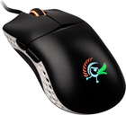 Mysz Ducky Feather RGB USB Black/White (DMFE20O-OAZPA7G) - obraz 2