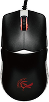 Миша Ducky Feather RGB USB Black/White (DMFE20O-OAZPA7A) - зображення 1