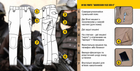 Тактичні штани M-Tac Aggressor Gen II Flex Black Size 34/34 - зображення 4