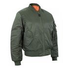 Куртка летная MA1 Sturm Mil-Tec Olive 2XL (Олива) Тактическая - изображение 2