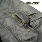 Куртка летная MA1 Sturm Mil-Tec Olive 2XL (Олива) Тактическая - изображение 11