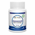 Магній и вітамін В6, Magnesium with Vitamin B6, Biotus, 100 таблеток (BIO-530210)