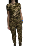 Жіноча військова тактична футболка XL піксель - изображение 3