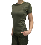 Женская футболка тактическая военная олива XS - изображение 1