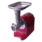 Мясорубка электрическая Rainberg RB-2270 3800W с насадками, соковыжималкой и реверсом Красная